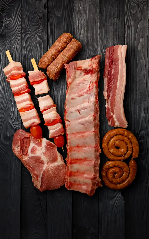 Platou porc